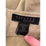 EXPRESS Vintage 90s Maxi Khaki Spaghetti Strap Dress Zip Off Y2K Grunge Size 3/4 Photo 8