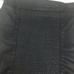 ZARA Trafaluc Faux Vegan Leather Quilted Mini Skirt Black Size M Photo 2