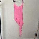 House Of CB 'Marcia' French Pink Ruffle Mini Dress NWOT size L longer Photo 6