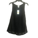 Self Esteem NWT self-esteem size medium black lace tank Photo 2
