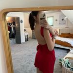 Tiger Mist Joslin Mini Dress in Red Photo 5