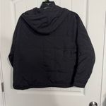 Love Tree  Black Ultra Light Packable Jacket Snap Front Pullover Women’s Medium Photo 4