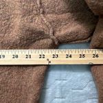 Free People  Womens Cropped Boho Wool Blend Knit Sweater S Fringe Hem V Neck Photo 6