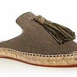 Bettye Muller  Rabat Espadrille Tassel Slides Olive Size EU 39 Photo 0
