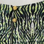 T Bags Green Print Mini Dress small Photo 4