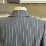 Caslon  Dark Gray Striped Blazer Photo 3