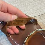 Tory Burch  Gemini Link 65mm Sandal Heel Royal Tan Leather Size 9 Photo 7