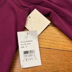 Kate Spade NWT x Beyond Yoga Zinfandel Neck Bow Front Zip Jacket sz S Photo 11