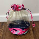 Lilly Pulitzer Lily Pulitzer Multicolor Clear Drawstring Bag Photo 1