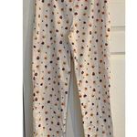 Max Mara Weekend Pants Sz US 10 Off White Autumn Floral Print Side Zip Italy Photo 0