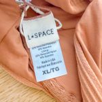 L Space Bikini‎ Top Womens XL Nikita Sienna Ribbed Eco Chic Repreve Boho Summer Brown Photo 5