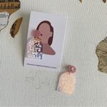 Boutique Let’s Go Girls Glitter Charm Drop Festival Shania Twain Statement Earrings Photo 3