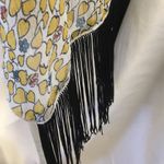 LuLaRoe -  fringe shawl kimono yellow small Photo 3