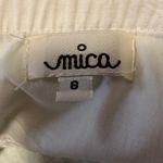 Mica Vintage Strapless Bustier Mini Dress Island Palms 8 Green Photo 6