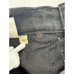 Rag and Bone  Distressed Black Wash Denim Jeans Ripped Knee Slim Fit Size 25‎ Photo 8