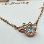 Disney  Minnie Mouse Gold Flash Plated Necklace Rose Gold NEW Photo 4