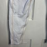 Alo Yoga 7/8 Airbrush White Guard Leggings W1295 Sz M Photo 4