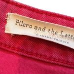 Pilcro and the Letterpress Anthropologie Mid Rise Skinny Stet Pink Jeans, Sz 32 Photo 14