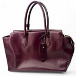 New $328 J Crew Harper Satchel Bag Purse Crossbody Top Handle Oxblood Burgundy Red Photo 3