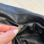 Bagatelle cropped black leather motorcycle jacket Photo 3