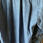 Eddie Bauer  Classic Blue denim vintage blouse medium Photo 11