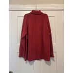 Lands' End Vintage Women’s Size XL Pink Turtle Neck Sweater Granola Preppy Cozy Photo 3