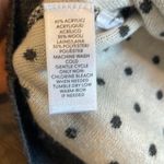 Loft  Grey and White Polka Dot Deer Sweater - Size XS Photo 5