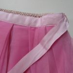 J.Crew NWT Tulle Ball Skirt in Neon Orchid Pink Pleated Ribbon Belt A-line 8 Photo 4