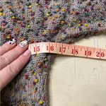 Judith March  Size Small Confetti Pop Knit Flared Sleeves Surplice Sweater Romper Photo 3