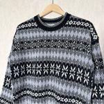 Obermeyer Obermayer Women’s 100% Wool Joanna Sweater Pullover Crewneck Ski in Pattern M Photo 3