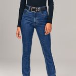 Abercrombie & Fitch The Slim Straight Ultra High Rise Jeans, 28, NWT Photo 0
