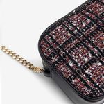 EXPRESS Tweed Crossbody Bag with Gold Chain Photo 8