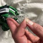 Alternative Apparel Small cut out tropical sports bra Photo 2