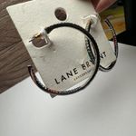 Lane Bryant Multi Color Rhinestone Silver Tone Hoop Pierced Earrings $19.95 Photo 9