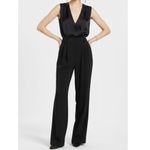 FAVORITE DAUGHTER Sleeveless Date Bodysuit, Black, Large Black Photo 2