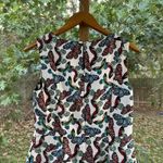 Talbots Women's Butterfly Novelty Print Sleeveless Dress Size 8 Photo 4