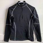 Mountain Hardwear  Black Half Zip Long Sleeve Pullover Photo 0