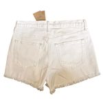 Boden Rigid Beach Shorts Ecru/white Denim Cut Off Shorts Womens NWT Size 29 White Photo 1