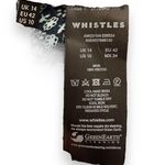 Whistles Blue Daisy Waves Cut Out Back Midi Dress Floral Print Size 10 Photo 4