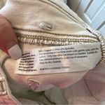 Eileen Fisher Unnat Cropped Cream Raw Hem Organic Cotton Jeans Size 6 Photo 4