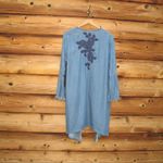 NWT Billy T Rose Embroidered Jacket Blue Size M Photo 8