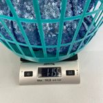 Azazie  women's baby blue sequin high neck jeweled maxi formal gown prom dress 6 Photo 10