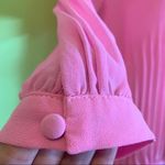 Lulumari Accordion bodysuit blouse pink size M Photo 6