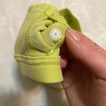 Lululemon Neon Yellow Sport Bra Size 6 Photo 2
