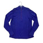 Eddie Bauer *New 1/2 Zip Pullover Sweater Womens Size XXL Purple Activewear Top Photo 0