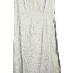 Liz Claiborne Vintage Elisabeth By ‎ 100% Linen Embroidered Dress Size 14 Photo 0