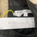 BCBGeneration Mockneck mini Black and Silver Dress. Size 0. NWT Photo 7
