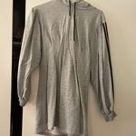 Cider Hooded Cinch Waist Sweatshirt Dress Photo 0