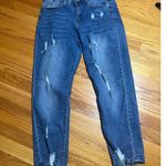 Vtg Celebrity Ace Distressed Mom Jeans Medium Wash Ripped 11/30 Blue Size undefined Photo 0