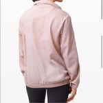Lululemon  Pack Light Pullover Long Sleeve Hooded Jacket Lightweight Light Pink 6 Photo 3